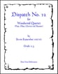 Dispatch No. 12 Woodwind Quartet cover